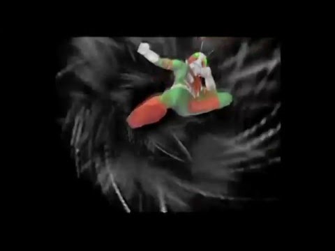PS2 仮面ライダー正義の系譜 V3 必殺技 Lv2 Low V3きりもみキック