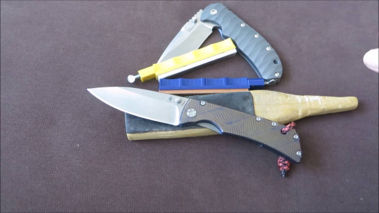 Three ways to Improve the Edge of your EDC Knife YouTube