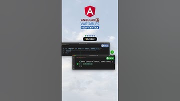 Angular 17 New Syntax for Loop Variables #angular #angular17