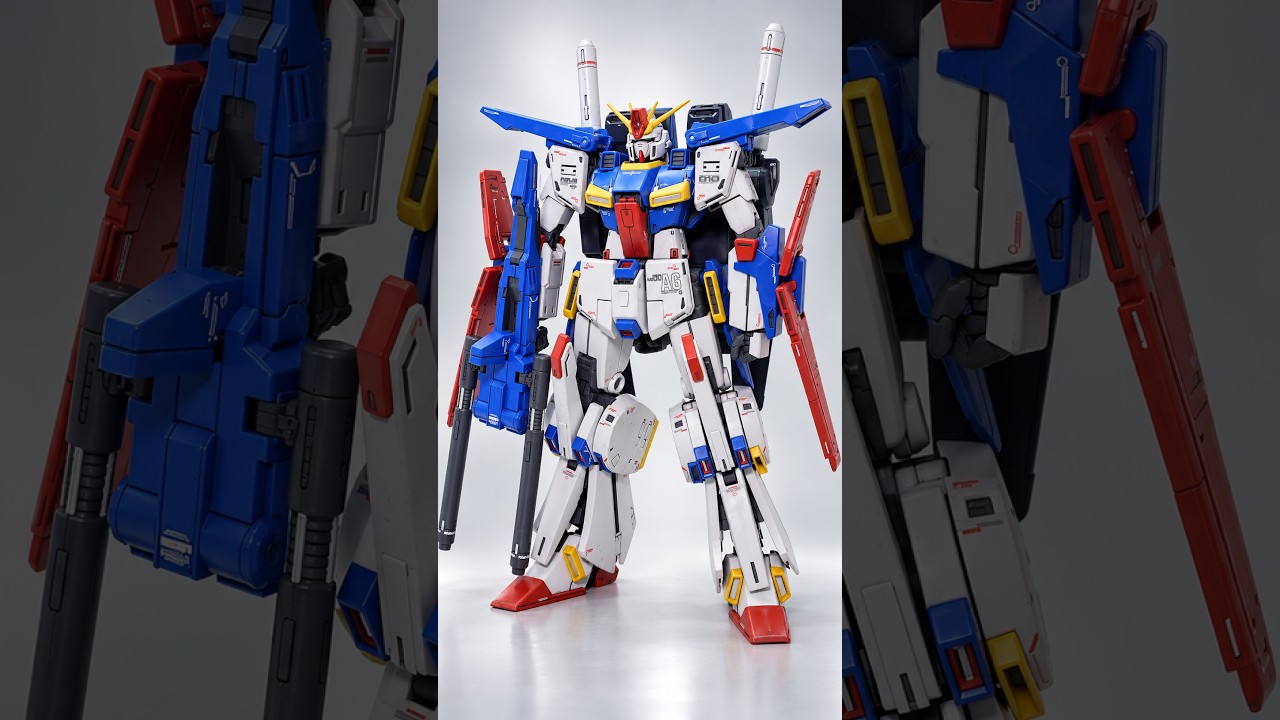 MG ΖΖガンダム Ver.Ka ＆ 強化型ΖΖガンダム Ver.Ka — ターンテーブル