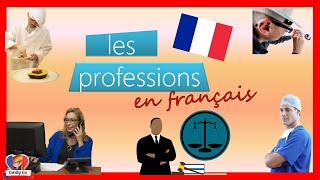 LES MÉTIERS (PROFESSIONS) EN FRANÇAIS 🔵⚪🔴 LAS PROFESIONES en francés Vocabulario