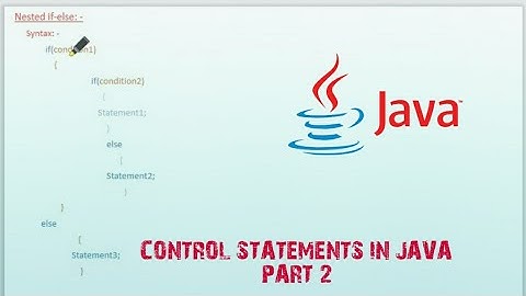 Nested if-else in java|| in hindi||by vivek pandey