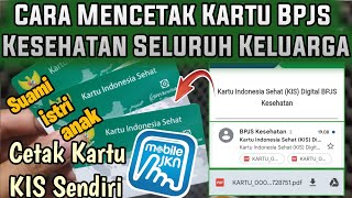 CARA CETAK KARTU BPJS KESEHATAN SATU KELUARGA