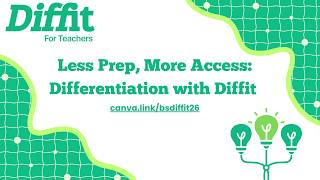 10/01/26 Byte Sized Learning: Differentiation with Diffit