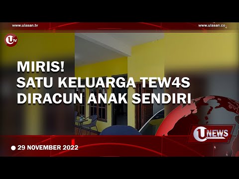 PELAKU PEMB*N*HAN SATU KELUARGA DI MAGELANG DITANGKAP | U-NEWS