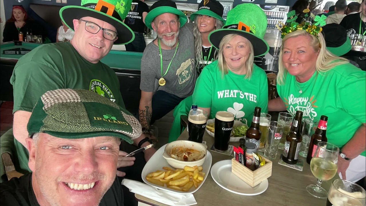 ⁣Saoirse Crew back Home St Patricks Day and Marina walkabout