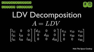 LDV Decomposition - Computational Linear Algebra