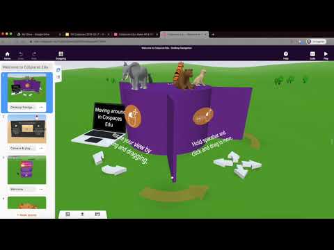 Using and navigating Cospaces EDU for the first time