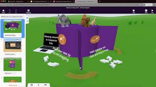 Using and navigating Cospaces EDU for the first time