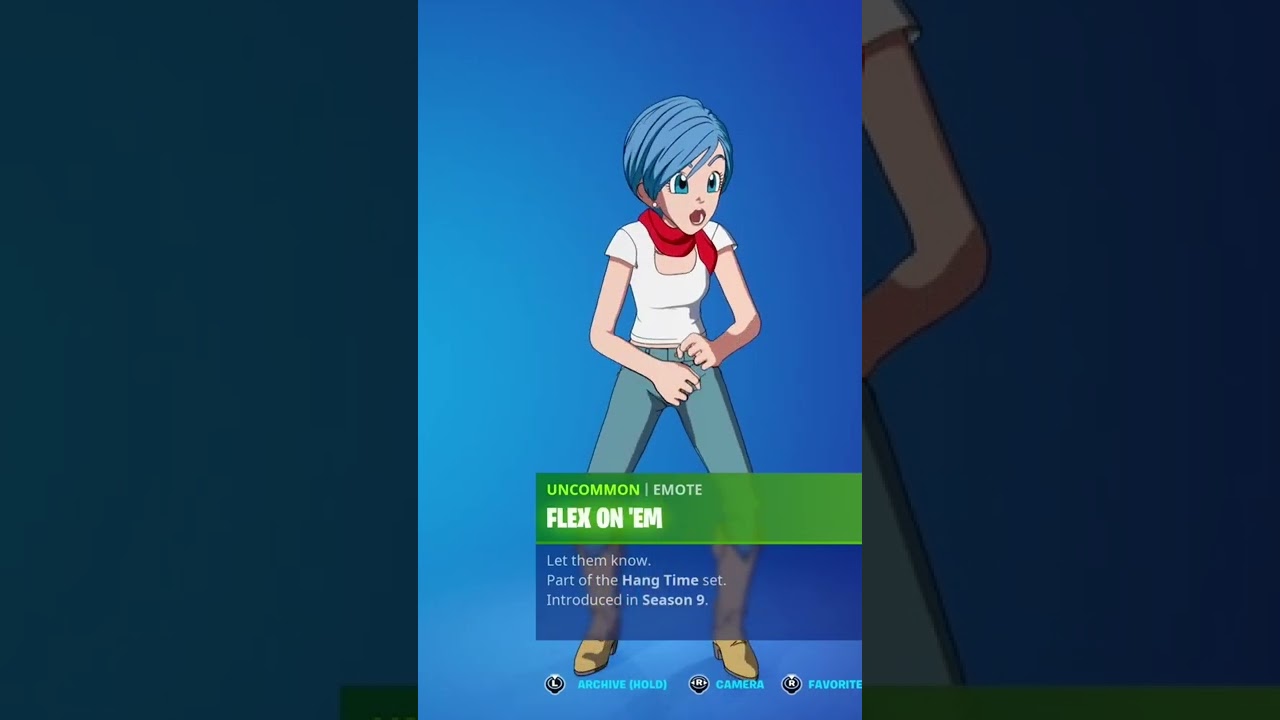 FLEX ON 'EM - BULMA SKIN Showcase with All Fortnite Dances & Emotes! (Fortnite x Dragon Ball)