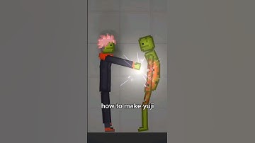 How to make yuji itadori black flash in MPG #jjk #melonplaygroud #jujutsukaisen #ragdollengine