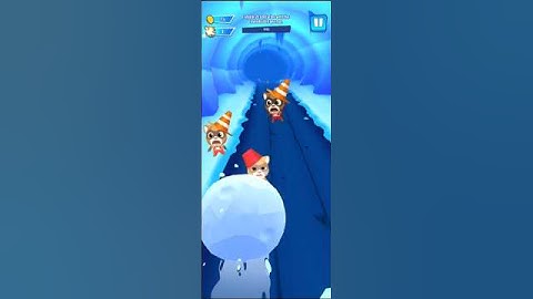 Smash 25 obstacles with a snow ball in one run#talkingtom #talkingtomandfriends