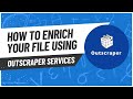 Data Enrichment Using Outscraper Services