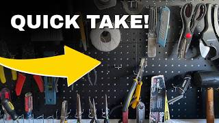 Details Spampur Peg Board, 4 Pack Metal Black Pegboard Panels with 50 Hooks Review Update