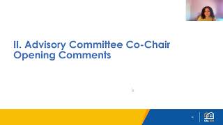 February 4, 2026 Advisory Committee Meeting
