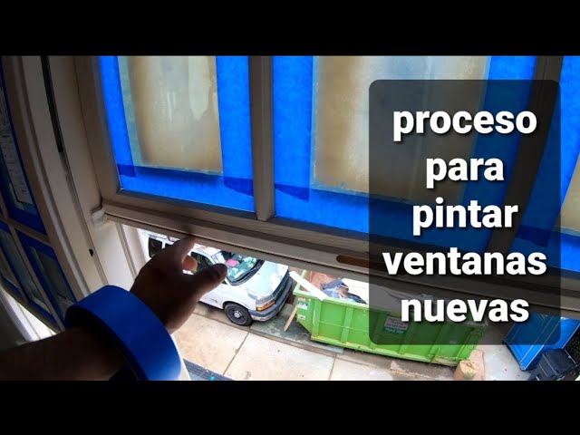 Cómo pintar ventanas de PVC? - Pinturas Juliá