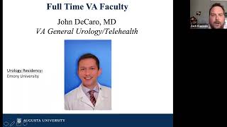 Virtual Open House for the MCG/Augusta University Urology Residency Training Program 7/30/2022