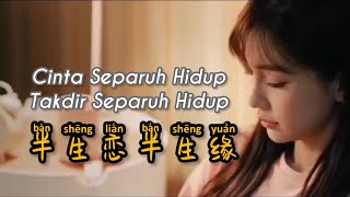 半生恋半生缘 - Ban Sheng Lian Ban Sheng Yuan - Hu Ya ( 琥牙 ) - Lagu Mandarin Subtitle Indonesia - Pinyin