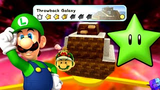 Super Mario Galaxy 2 All Green Stars Throwback Galaxy 100%