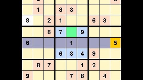 How to Solve Washington Times Sudoku Difficult November 16, 2021