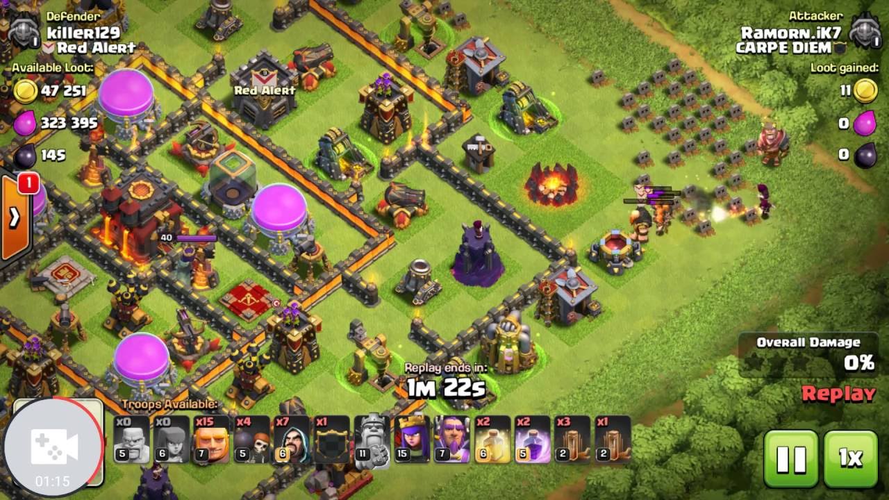 Super Valk defense Clash of Clans