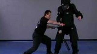 Stun, stagger and stop: cane defense demo.