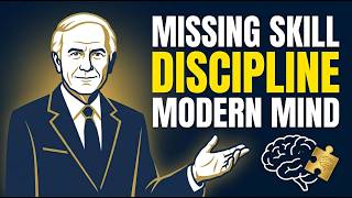 Why Is Discipline the Missing Skill of the Modern Mind?