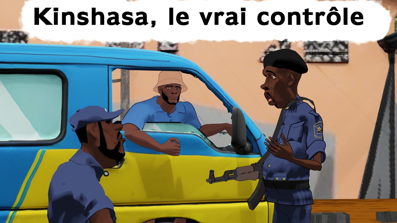 Ba Mbila – Le contrôle routier le plus absurde de Kinshasa | Série animée congolaise