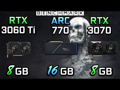 RTX 3060 Ti vs Intel Arc 770 vs RTX 3070 / Test in 7 Games / Benchmark / 1440p