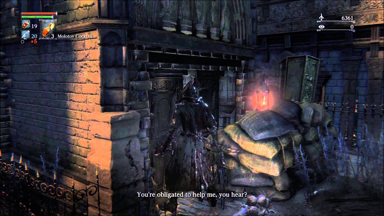 Bloodborne  Alucard's Day Off  12 Death by Cinderblock    Again!