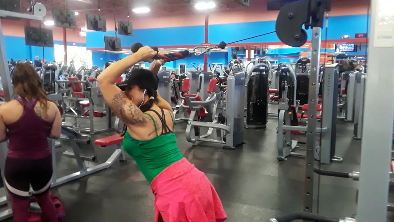 Overhead Tricep Pulls. Arm day. Cable exercises. YouTube