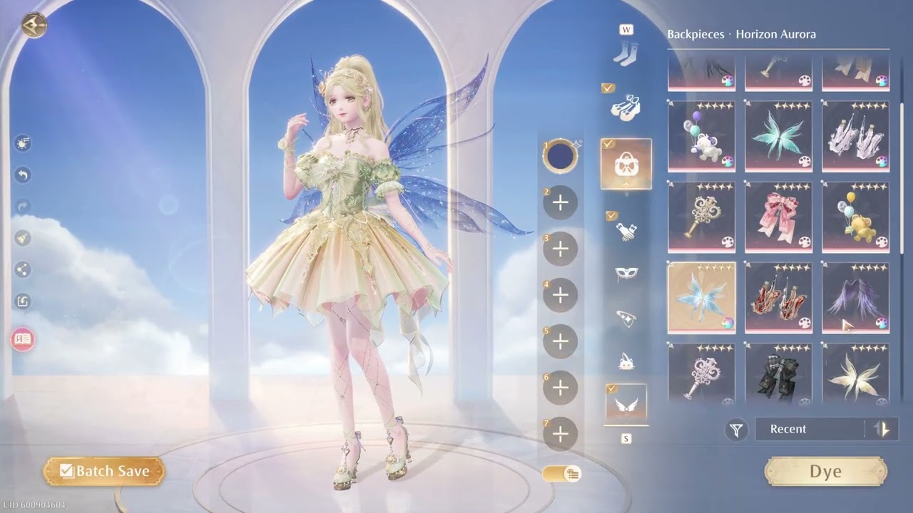 Enchanted Encounter Wings Dye ONLY 1 AREA All Evolutions + Glow Up