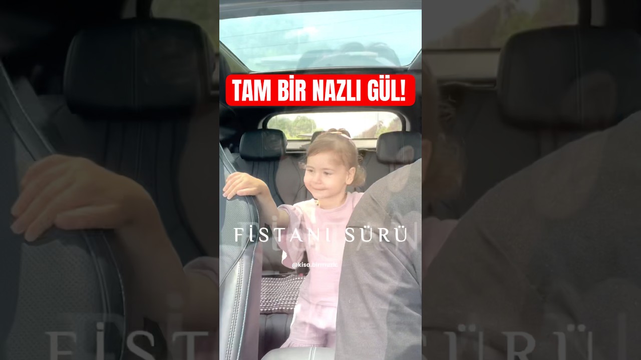 Araba Yolculuğunu Konsere Çeviren Minik Prenses! 🚗🎶 #shorts #komik