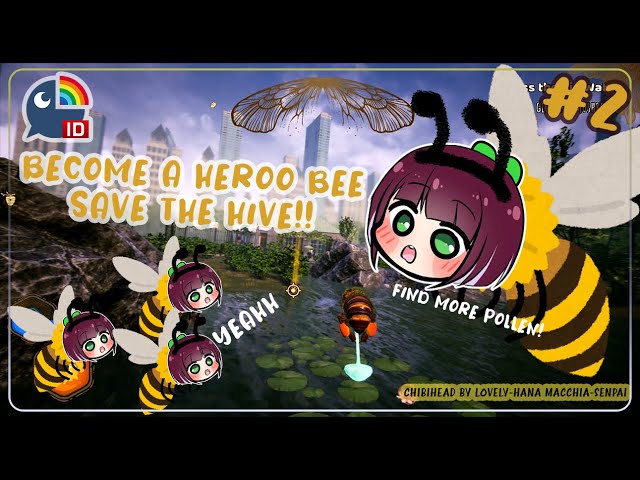 〔#2 BEE SIMULATOR〕Save the Hive Little Bee!! ✰ bzzz【NIJISANJI ID | NAGISA ARCINIA】のサムネイル