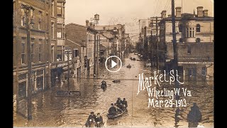 Dissecting Wheeling - Market Street Looking North 1913