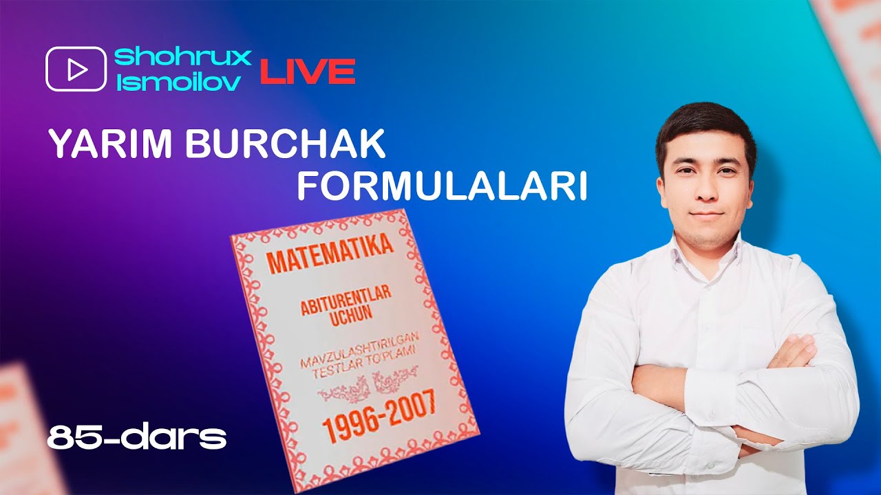 YARIM BURCHAK FORMULALARI