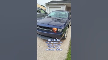 2014 Dodge Challenger RT Plus Remote Start and Startup Chime #dodgeclub #dodge #challenger