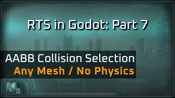Rts in Godot Part 7 : AABB Mouse Selection for an Rts Project Made In Godot from Scratch