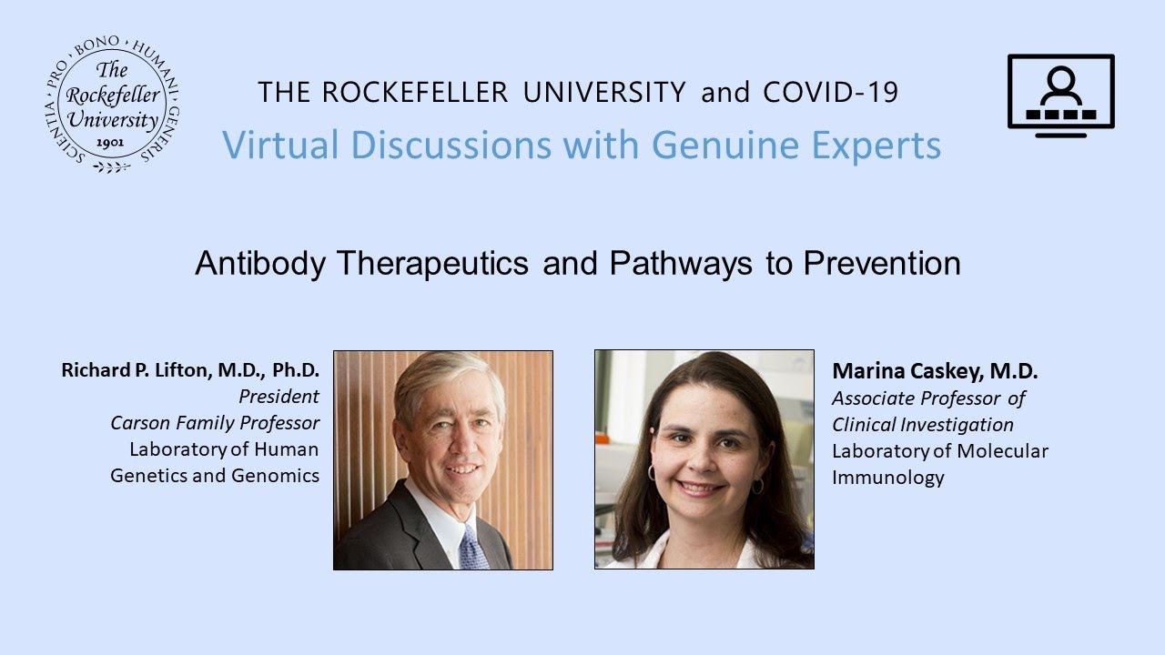 Antibody Therapeutics and Pathways to Prevention