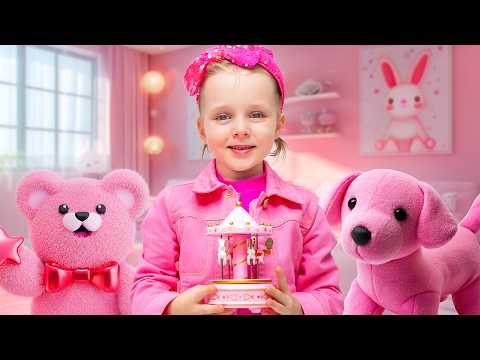 Eine-Farbe-Challenge für 24 Stunden | Dasha wählt Pink