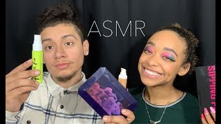 ASMR | MY BOYFRIEND DOES MY MAKEUP