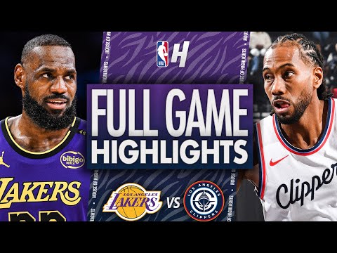 Los Angeles Lakers vs Los Angeles Clippers - Full Game Highlights | January 19, 2025 NBA Season