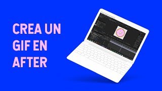 Create an animated GIF in After Effects with a transparent background 🍩