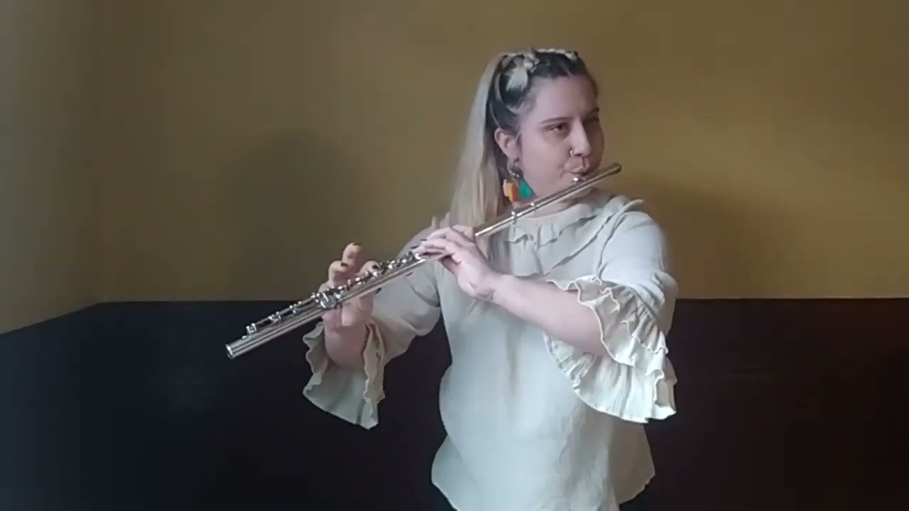 J S Bach Partita in A Minor for flute, Allemande BWV 1013 YouTube