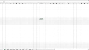 How to Restore the Ribbon Bar (Top Menu) in Excel. [HD]