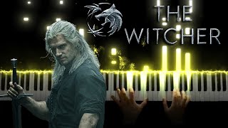 Toss A Coin To Your Witcher | (Piano Cover) The Witcher Netflix Jaskier Song