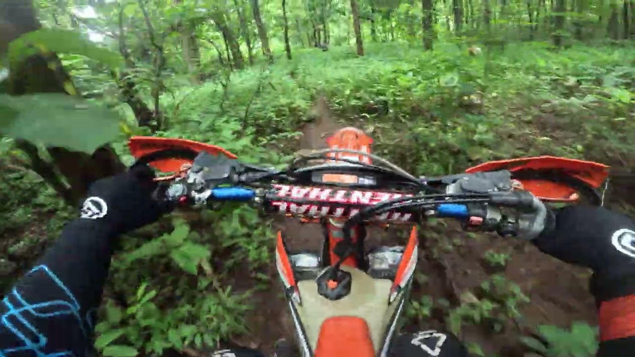 Trabas jalur hutan anggas wesi 