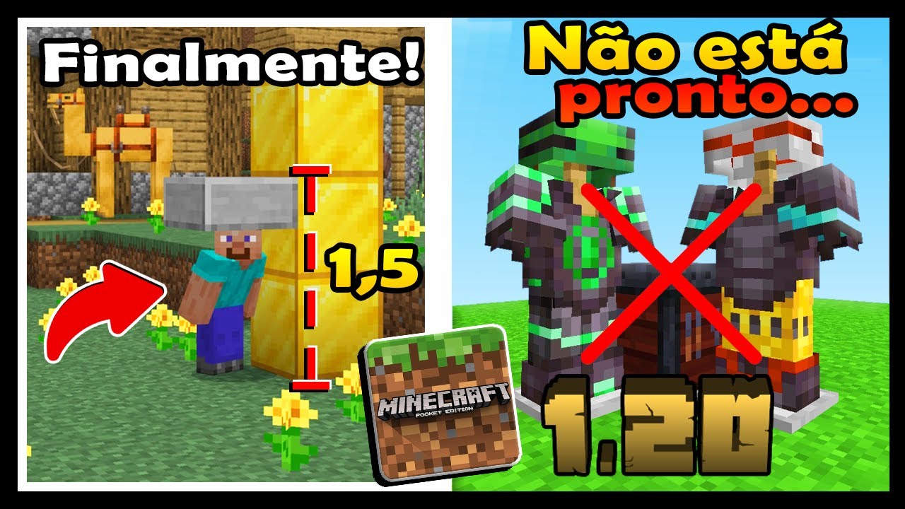 FINALMENTE SAIU A NOVA VERSÃO DO MINECRAFT PE 1.20.12 OFICIAL !!! -  Minecraft PE, MCPE 