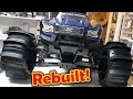 Traxxas 8s X-Maxx Re-Build with Paddle Tires this Xmaxx is like new again!!