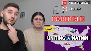 How the US Interstate Highway System Changed America | BRITISH COUPLE REACTS